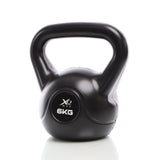 Kettlebell Black 6kg Cement-filled Dumbbell Round Weightlifting