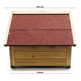 Small cat house insulated cat house whelping box weatherproof