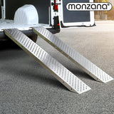 Set Of 2 | 400 kg Loading Ramp | Galvanised Steel