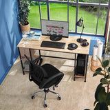 Spacious home office computer desk for gaming, work and study