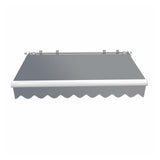 Articulated Arm Awning 3x2.5m Anthracite Sunblind UV Protection
