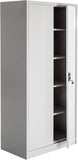 Filing cabinet with 5 shelves | Secure metal home office filing cupboard180 x 80 x 40 cm