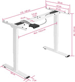 Metal table frame | Eletric height-adjustable computer desk base