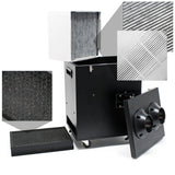 AOYUE FEK-01 soldering fume extraction with LED lighting extraction arms