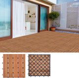 Wooden Tiles FSC®-Certified Eucalyptus Wood 4 m² Tile 30 x 30 cm Click System