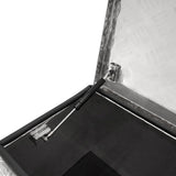 Aluminium Tool Box 102 L Lockable Case + 2 Keys 81 x 37 x 102 cm Truck Box