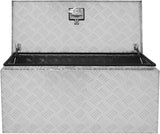 Aluminium Tool Box 102 L Lockable Case + 2 Keys 81 x 37 x 102 cm Truck Box