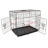 Collapsible transport cage S Kennel wire cage transport box