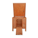 Cat house, litter house, rodent house, small animal house, animal stable, rodent stable