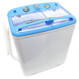 Camping Washing Machine for 3.5kg Laundry & Delicates with Spin-dryer