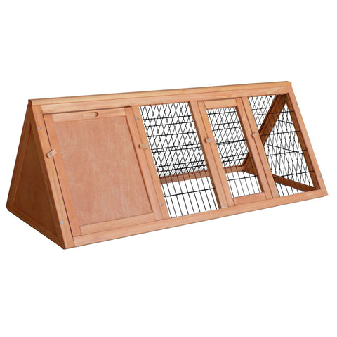 Rabbit hutch Open enclosure Spruce wood Pet hutch