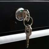 Workshop Trolley 5 Compartments Central Lockable Anti-Slip Coating Wheels with Parking Brake Solid Metal