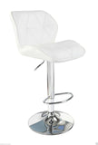 Diamond Padded Swivel PU Leather Breakfast Kitchen Bar Stools Pub Barstool