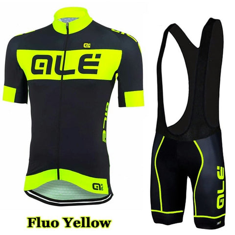 2017 Team ALE Cycling Jersey Breathable /Quick-Dry Ropa Ciclismo Short Sleeve 