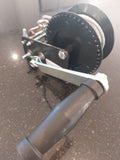 Cable Winch, Hand Crank, 10m Wire Rope, 1500kg, Boat, Van