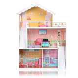 Dollhouse Wood Dollhouse Dollhouse 3 Floors