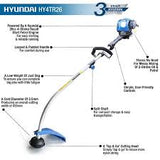 Hyundai HYTR2650 Petrol Bent Shaft Grass Trimmer
