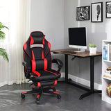 Gaming Chair, Desk Chair with Footrest, Office Chair with Headrest and Lumbar Cushion