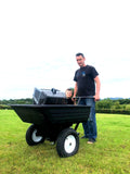 Lawnmower  Tipping Wheelbarrow  / trailer Large  650 Lb