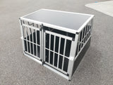 Aluminium transportation box for dogs car transport