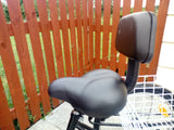 ADULT TRICYCLE TRIKE WHITE 6 SPEED 24" WHEEL BLACK