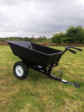 Quad / Lawnmower  Tipping Wheelbarrow  / trailer Large  650 Lb