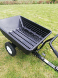 Quad / Lawnmower  Tipping Wheelbarrow  / trailer Large  650 Lb