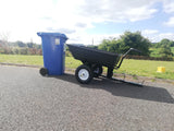 Lawnmower  Tipping Wheelbarrow  / trailer Large  650 Lb