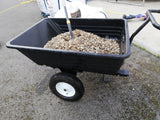 Lawnmower  Tipping Wheelbarrow  / trailer Large  650 Lb