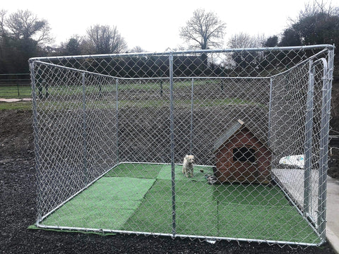 3m x 3m x 1.8m Dog Run Large Dogs