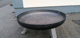 LARGE ROUND FIRE PIT BOWL 55cm HEAVY