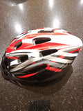 Adult Bike Helmet 53-57cm RED