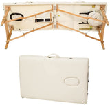 Mobile Massage Table 3 Zones Height-Adjustable Including High-Quality  Headrest and Bag