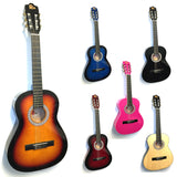 4/4 Full Size Student Adult Beginner Acoustic Guitar Package Pack Outfit New