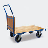 Platform Transport Trolley 100x60cm & 600kg Carrying Capacity w/ Brake