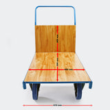 Platform Transport Trolley 100x60cm & 600kg Carrying Capacity w/ Brake