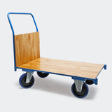 Platform Transport Trolley 100x60cm & 600kg Carrying Capacity w/ Brake