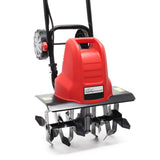 Electric Garden Tiller 1500W 400rpm Cultivator Rotavator, 220mm Depth