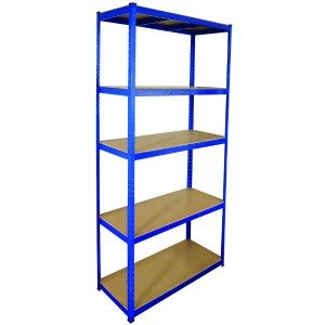 Boltless 5 Tier Metal Shelving Unit - 2.2M X1.2