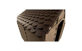 Outdoor Plastic Dog Kennel Shelter Winter House Durable Large XL