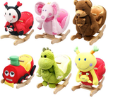 ANIMAL CHARACTER ROCKERS WITH ROCKING NURSERY RHYMES