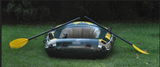 DINGHY BOAT INFLATABLE 2 MAN PUMP + OARS