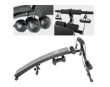 HOME GYM EXERCISER TRAINING MACHINE + 2 DUMBBELLS + 2 TRAINING ROPES