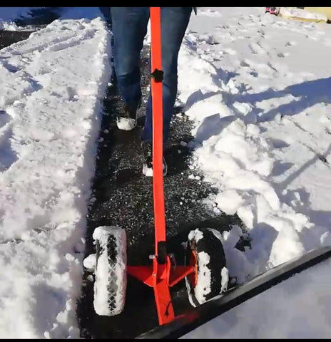 Yard Scraper / Snow Plough Galvanized Shovel