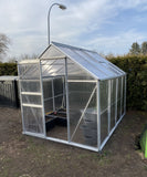 Aluminium Greenhouse 5.85m3  with Foundation