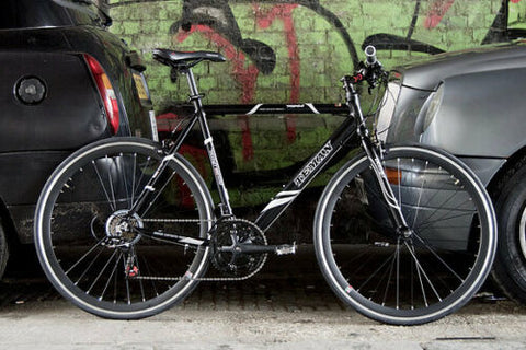 HYBRID 21 speed hybrid bike Black