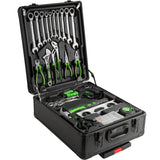 Aluminum tool case with 899 parts