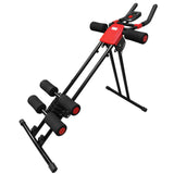 SPORTS AB CRUNCH MACHINE TONER ABDOMINAL POWER COASTER ROLLER TRAINER GYM