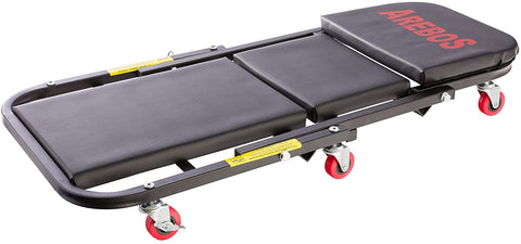 Mechanics Workshop 2 in 1 Roller Board /  up to 150 kg / Sitting and Reclining Function / 6 Wheels / Rotates 360°