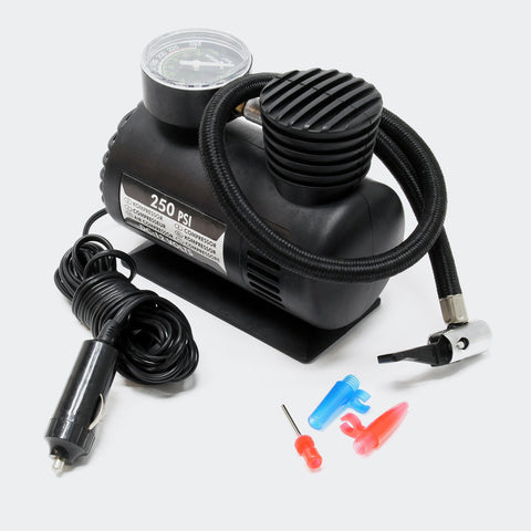 Mini Air Compressor Ball Bike Car Van Truck Tyre Inflator Pump 12v 250 psi